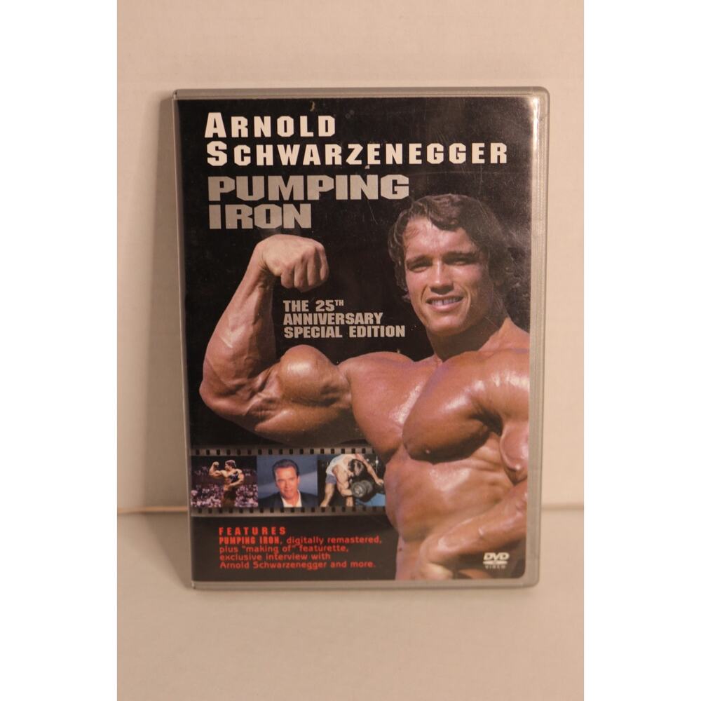 Pumping Iron: the 25th Anniversary (DVD, 1977) A3